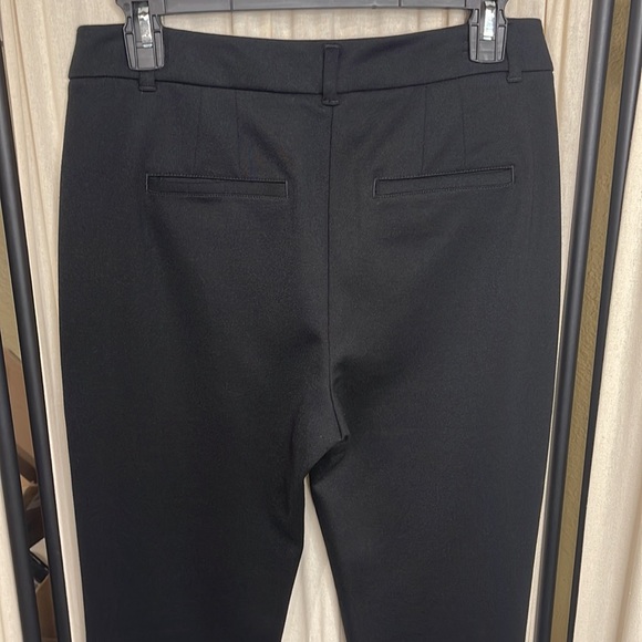 NWT- WHITE HOUSE BLACK HIGH RISE MARKET BLACK SLIM ANKLE LACE SLACKS SIZE 4R - Picture 10 of 10